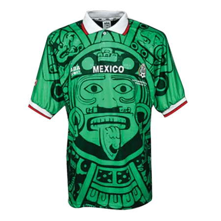 Vintage Mexico Jersey 1998 Home Soccer Shirt - Best Soccer Players