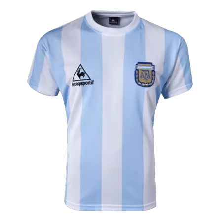 Vintage Argentina Jersey 1986 Home Soccer Shirt - Best Soccer Players