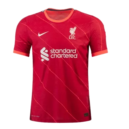 New Liverpool Jersey 2021/22 Home Soccer Shirt Authentic Version - Best Soccer Players