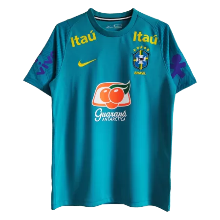 New Brazil Jersey 2021 Pre-Match Soccer Shirt - Best Soccer Players