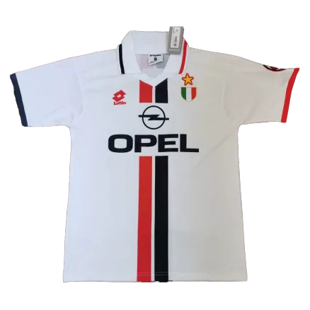 Vintage AC Milan Jersey 1996/97 Away Soccer Shirt - Best Soccer Players