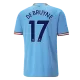 DE BRUYNE #17 New Manchester City Jersey 2022/23 Home Soccer Shirt - Best Soccer Players