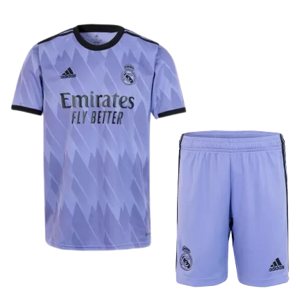 New Real Madrid Soccer Kit 2022/23 Away (Shirt+Shorts) 
 - Best Soccer Players