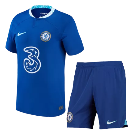 New Chelsea Soccer Kit 2022/23 Home (Shirt+Shorts) 
 - Best Soccer Players