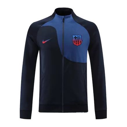 New Barcelona Training Jacket 2022/23 Black&Blue - Best Soccer Players