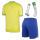 New Brazil World Cup Soccer Kit 2022 Home (Shirt+Shorts+Socks) 
 - Best Soccer Players