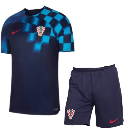 New Croatia World Cup Soccer Kit 2022 Away (Shirt+Shorts) - Best Soccer Players