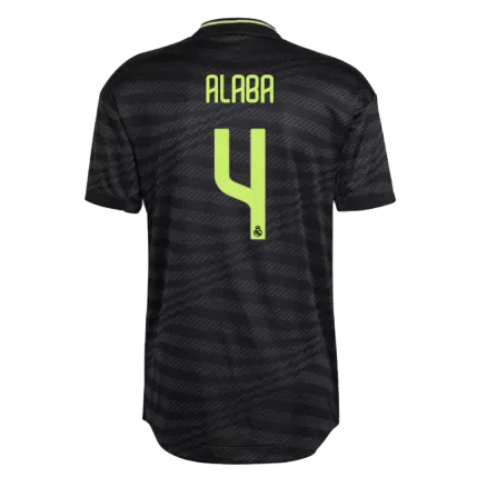 ALABA #4 New Real Madrid Jersey 2022/23 Third Away Soccer Shirt Authentic Version - Best Soccer Players