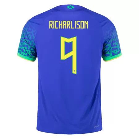 RICHARLISON #9 New Brazil Jersey 2022 Away Soccer Shirt Authentic Version - Best Soccer Players