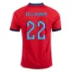 BELLINGHAM #22 New England Jersey 2022 Away Soccer Shirt World Cup - Best Soccer Players