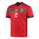 HAKIMI #2 New Morocco  Jersey 2022 Home Soccer Shirt World Cup - Best Soccer Players