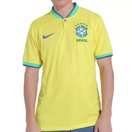 New Brazil Jersey 2022 Home Soccer Shirt World Cup - Best Soccer Players