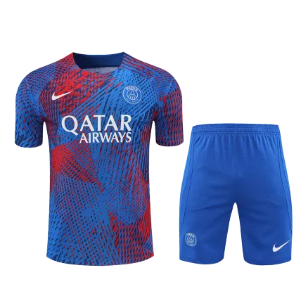 New PSG Soccer Kit 2022 Pre-Match (Shirt+Shorts) - Best Soccer Players