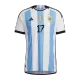 GOMEZ #17 New Argentina Three Stars Jersey 2022 Home Soccer Shirt World Cup Authentic Version - Best Soccer Players