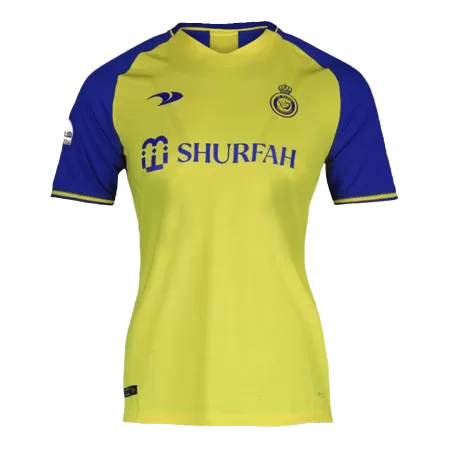 New Al Nassr Jersey 2022/23 Home Soccer Shirt Women - Best Soccer Players