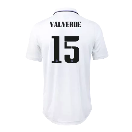 VALVERDE #15 New Real Madrid Jersey 2022/23 Home Soccer Shirt Authentic Version - Best Soccer Players