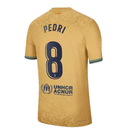 PEDRI #8 New Barcelona Jersey 2022/23 Away Soccer Shirt Authentic Version - Best Soccer Players