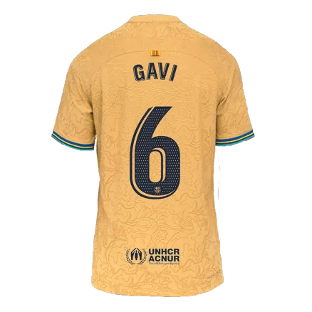 GAVI #6 New Barcelona Jersey 2022/23 Away Soccer Shirt Authentic Version - Best Soccer Players