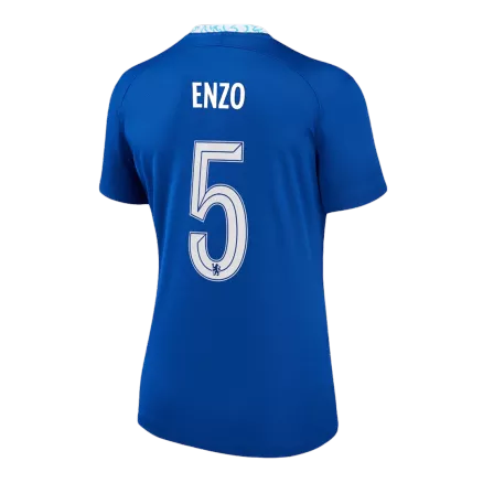 ENZO #5 New Chelsea Jersey 2022/23 Home Soccer Shirt Women - UCL - Best Soccer Players