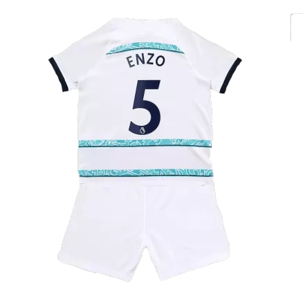 ENZO #5 Chelsea Kids Kit 2022/23 Away (Shirt+Shorts) - Best Soccer Players