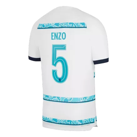 ENZO #5 New Chelsea Jersey 2022/23 Away Soccer Shirt Authentic Version - UCL - Best Soccer Players