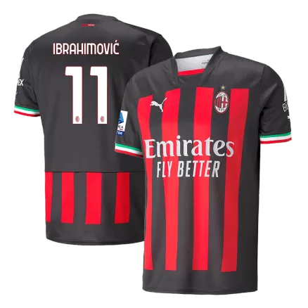 IBRAHIMOVIĆ #11 New AC Milan Jersey 2022/23 Home Soccer Shirt - Best Soccer Players