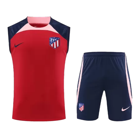 Atletico Madrid Jersey 2023/24 Soccer Sleeveless Top Red - Best Soccer Players