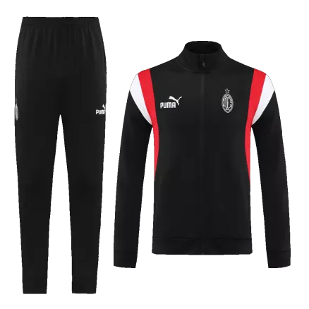 New AC Milan Training Kit (Top+Pants) 2023/24 Black - Best Soccer Players