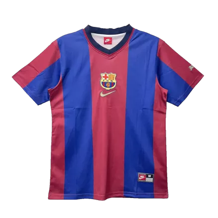 Vintage Barcelona Jersey 1998/99 Home Soccer Shirt - Best Soccer Players