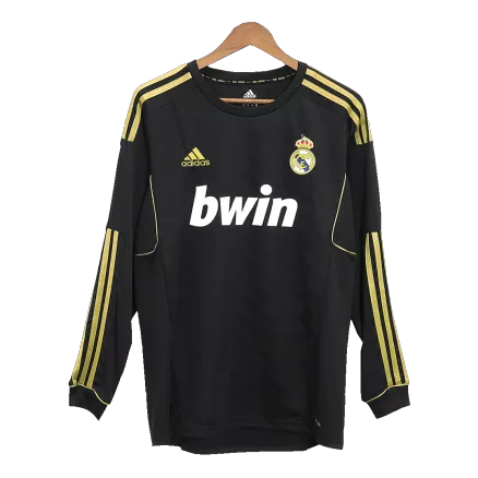 Vintage Real Madrid Jersey 2011/12 Away Soccer Shirt Long Sleeve - Best Soccer Players