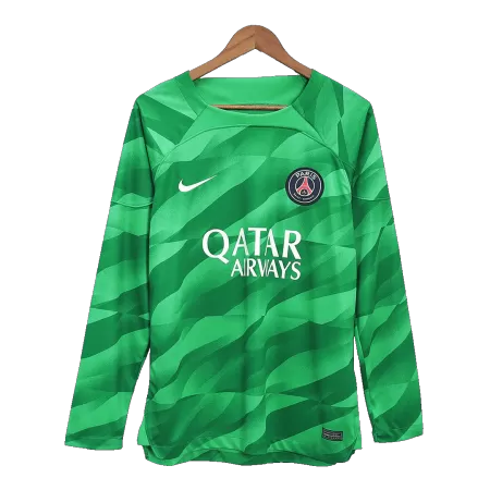 New PSG Jersey 2023/24 Soccer Long Sleeve Shirt Goalkeeper - Best Soccer Players