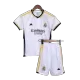 BELLINGHAM #5 Real Madrid Kids Kit 2023/24 Home (Shirt+Shorts+Socks) - Best Soccer Players