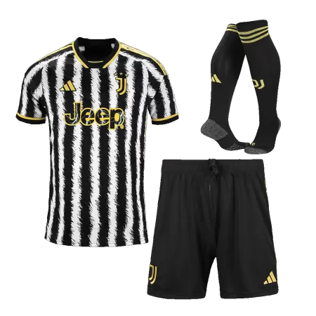 New Juventus Soccer Kit 2023/24 Home (Shirt+Shorts+Socks) 
 - Best Soccer Players