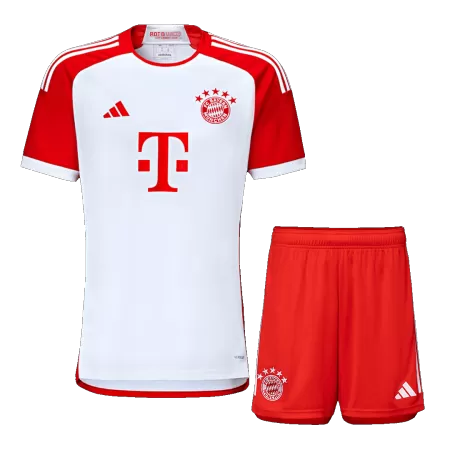 New Bayern Munich Soccer Kit 2023/24 Home (Shirt+Shorts) 
 - Best Soccer Players