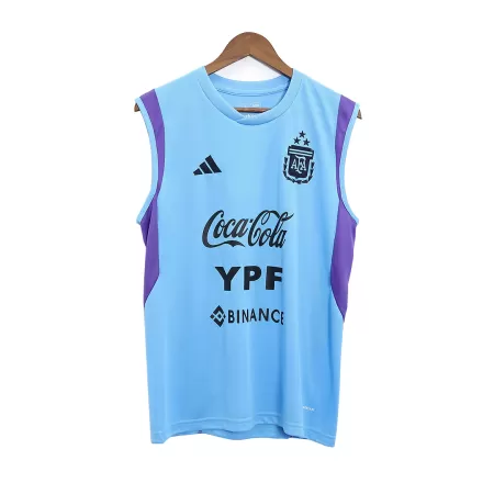 Argentina Jersey 2023 Pre-Match Soccer Sleeveless Top Blue - Best Soccer Players