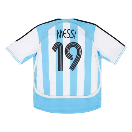 MESSI #19 Vintage Argentina Jersey 2006 Home Soccer Shirt - Best Soccer Players