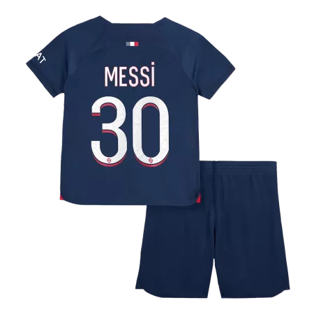MESSI #30 PSG Kids Kit 2023/24 Home (Shirt+Shorts) - Best Soccer Players