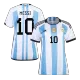 MESSI #10 New Argentina Three Stars Jersey 2022 Home Soccer Shirt Women World Cup - Best Soccer Players