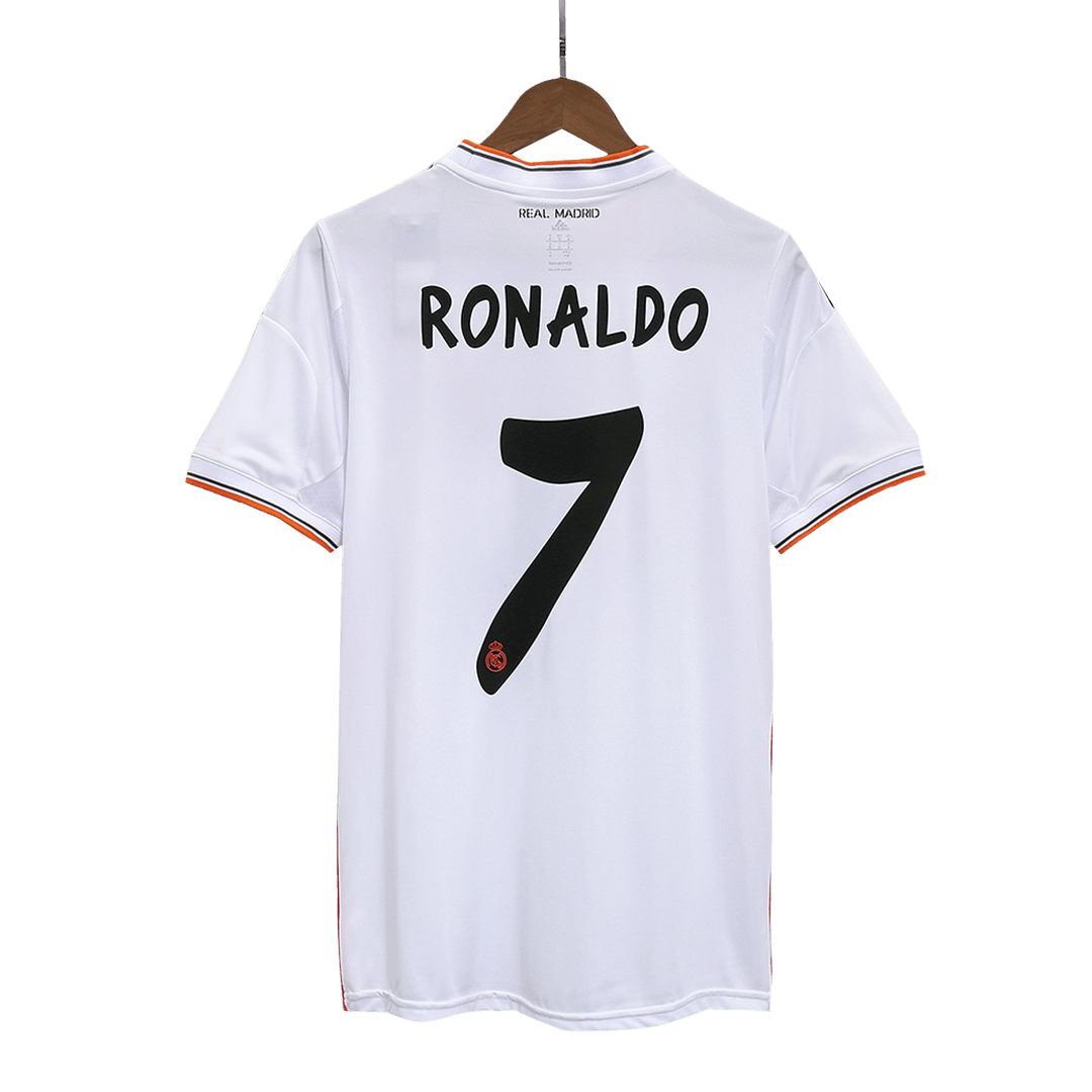 RONALDO #7 Vintage Real Madrid Jersey 2013/14 Home Soccer Shirt - Best Soccer Players