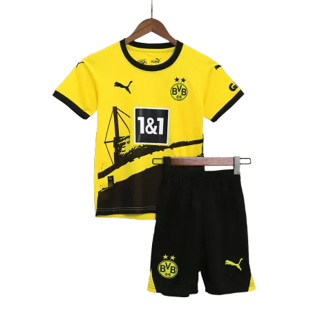 Borussia Dortmund Kids Kit 2023/24 Home (Shirt+Shorts) - Best Soccer Players