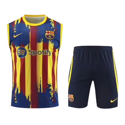 New Barcelona Soccer Kit 2023/24 
 - Sleeveless Top - Best Soccer Players