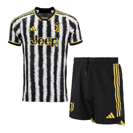 New Juventus Soccer Kit 2023/24 Home (Shirt+Shorts) 
 - Best Soccer Players