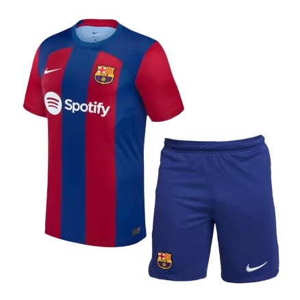 New Barcelona Soccer Kit 2023/24 Home (Shirt+Shorts) 
 - Best Soccer Players
