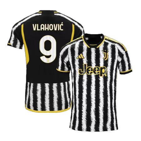 VLAHOVIĆ #9 New Juventus Jersey 2023/24 Home Soccer Shirt - Best Soccer Players