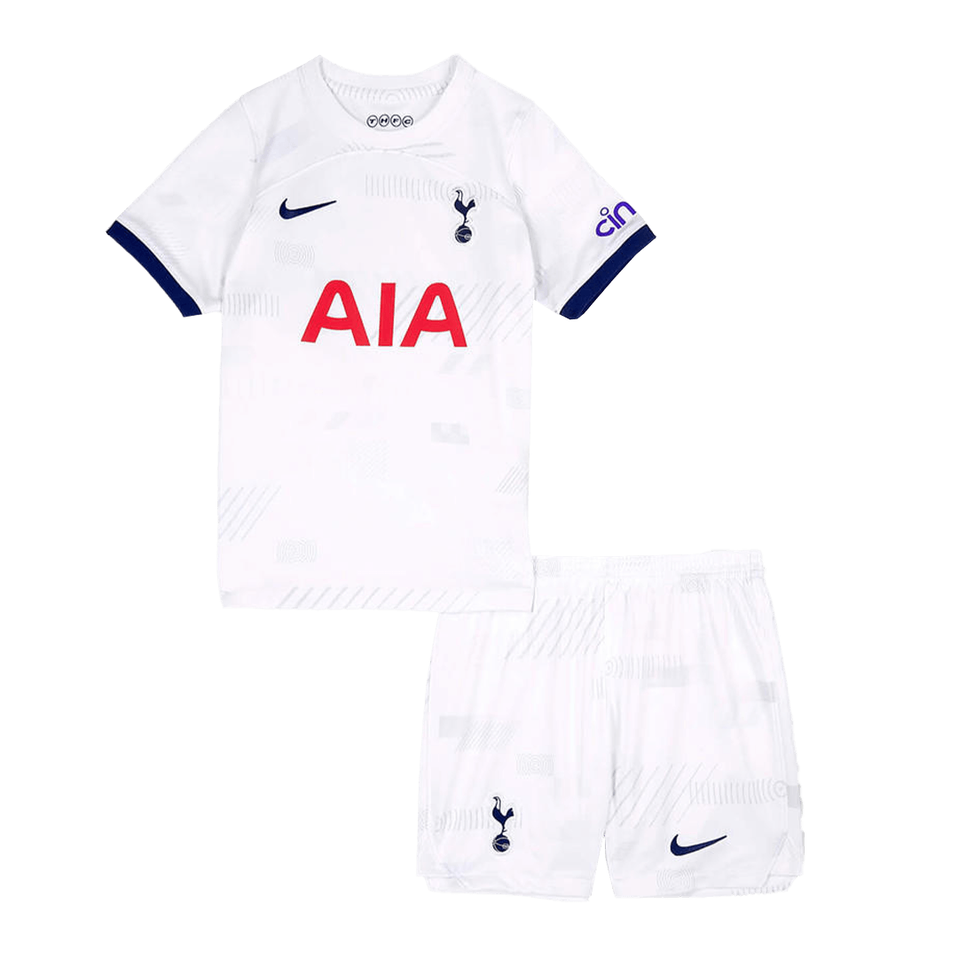 Tottenham Hotspur Kids Kit 2023/24 Home (Shirt+Shorts) - Best Soccer Players