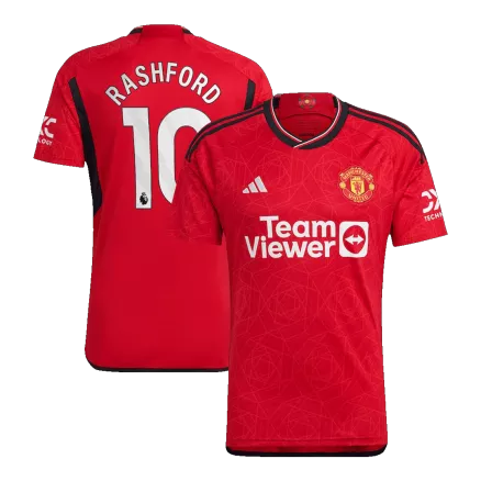 RASHFORD #10 New Manchester United Jersey 2023/24 Home Soccer Shirt - Best Soccer Players