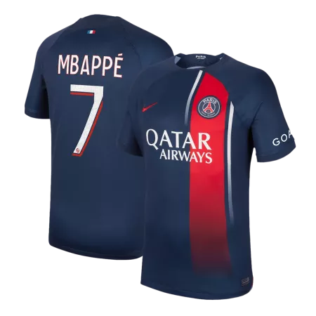 MBAPPÉ #7 New PSG Jersey 2023/24 Home Soccer Shirt - Best Soccer Players