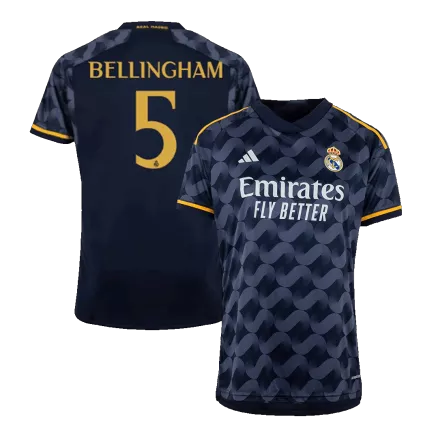 BELLINGHAM #5 New Real Madrid Jersey 2023/24 Away Soccer Shirt - Best Soccer Players