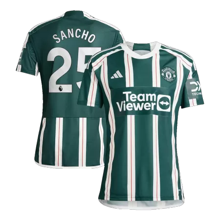 SANCHO #25 New Manchester United Jersey 2023/24 Away Soccer Shirt - Best Soccer Players