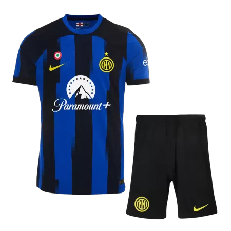 New Inter Milan Soccer Kit 2023/24 Home (Shirt+Shorts) 
 - Best Soccer Players